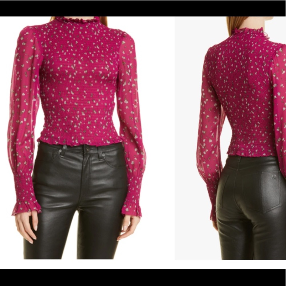 RAG & BONE Floral Blouse